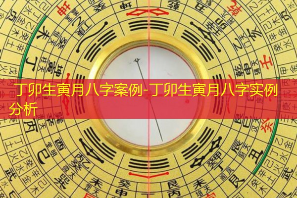  丁卯生寅月八字案例-丁卯生寅月八字实例分析