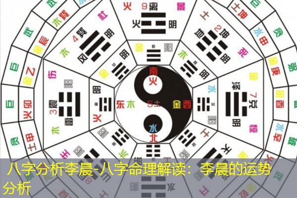  八字分析李晨-八字命理解读：李晨的运势分析