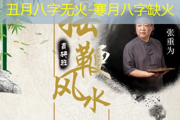  丑月八字无火-寒月八字缺火