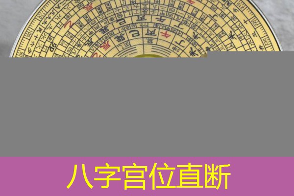  八字宫位直断