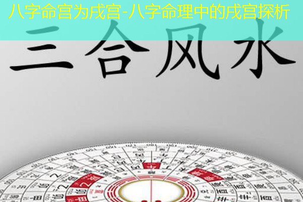  八字命宫为戌宫-八字命理中的戌宫探析