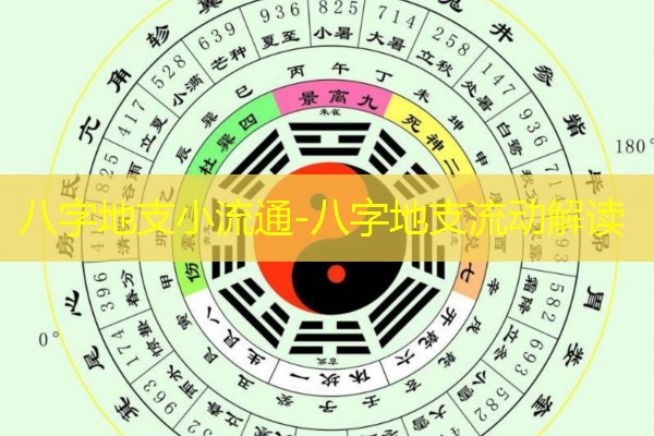  八字地支小流通-八字地支流动解读