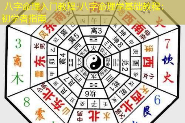  八字命理入门教程-八字命理学基础教程：初学者指南