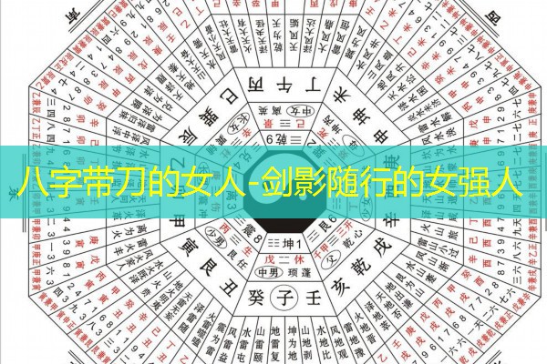  八字带刀的女人-剑影随行的女强人