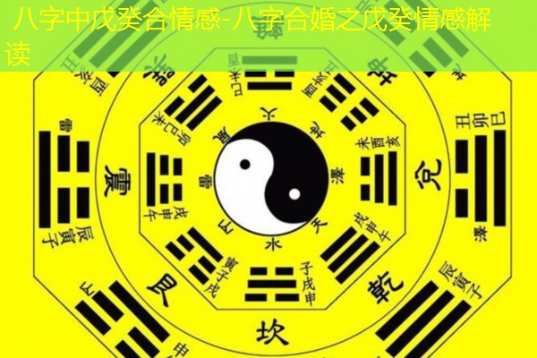  八字中戊癸合情感-八字合婚之戊癸情感解读