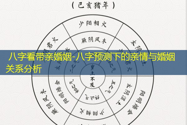  八字看带亲婚姻-八字预测下的亲情与婚姻关系分析