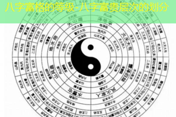  八字富格的等级-八字富贵层次的划分