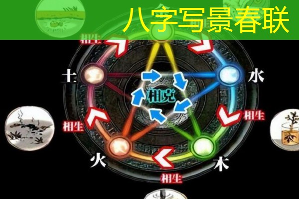  八字写景春联