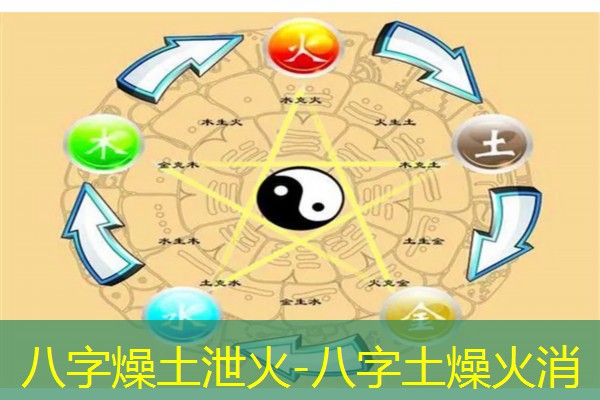  八字燥土泄火-八字土燥火消