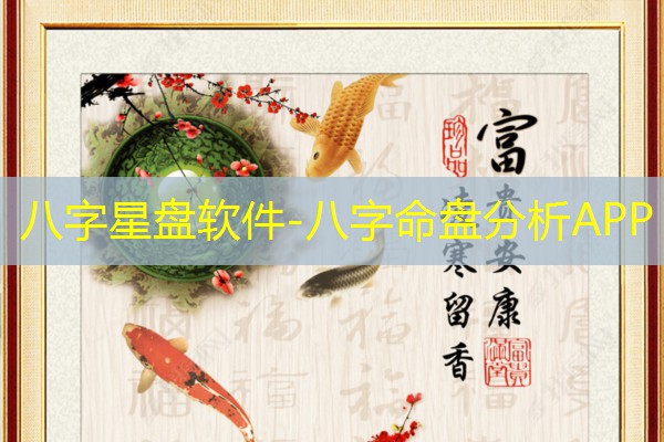  八字星盘软件-八字命盘分析APP