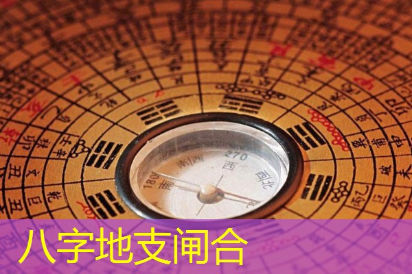  八字地支闸合