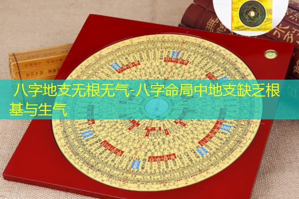  八字地支无根无气-八字命局中地支缺乏根基与生气