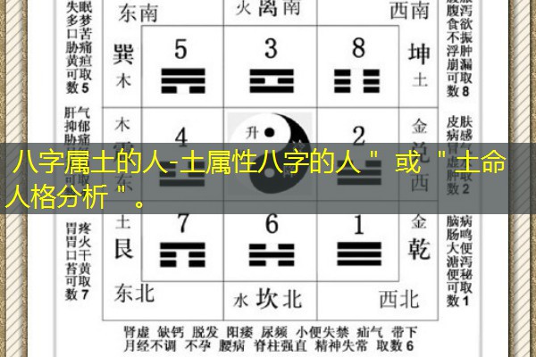  八字属土的人-土属性八字的人＂ 或 ＂土命人格分析＂。
