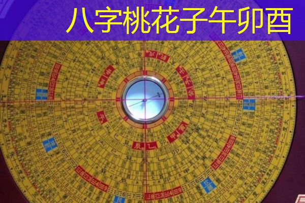  八字桃花子午卯酉