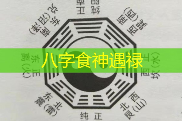  八字食神遇禄